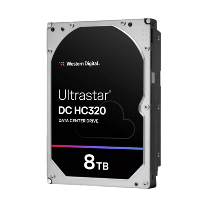 Fotografija izdelka HGST/WD 8TB UltraStar DC HC320 3,5" SATA 6Gb/s 7200rpm 256MB HDD disk