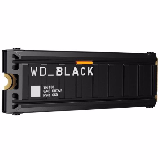 Fotografija izdelka WD 1TB Black SN8100 M.2 2280 PCI-e 5.0 NVMe 2.0 SSD disk s hladilnikom