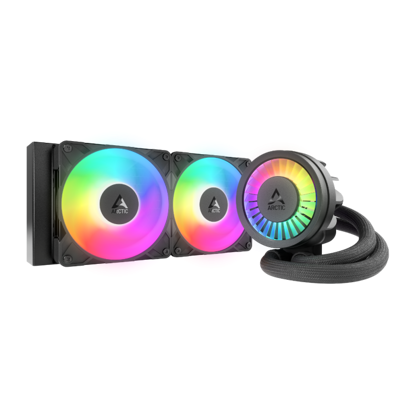 Fotografija izdelka ARCTIC LIQUID FREEZER III PRO 240mm A-RGB vodno hlajenje za INTEL/AMD procesorje (črn)