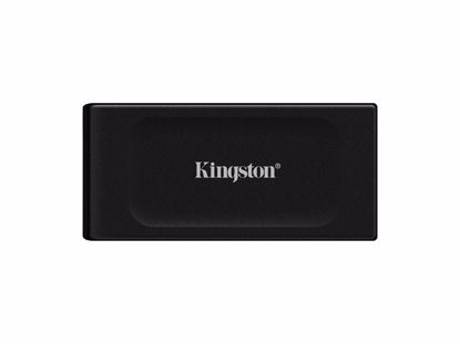 Fotografija izdelka Zunanji SSD 2TB Type-C USB 3.2 Gen2 NVMe, Kingston XS1000, črn (SXS1000/2000G)