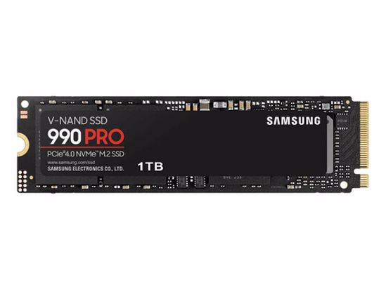 Fotografija izdelka SSD 1TB M.2 80mm PCI-e 4.0 x4 NVMe, V-NAND, Samsung 990 PRO (MZ-V9P1T0BW)