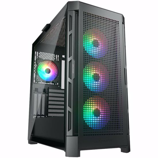 Fotografija izdelka COUGAR DUOFACE PRO RGB - ohišje za računalnik, Mid Tower, črno