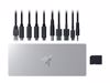 Fotografija izdelka Priključna postaja USB-C Razer Thunderbolt 5 Dock Mercury, PD 140W, SSD reža, 10 v 1