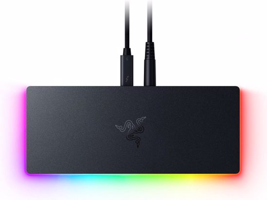 Fotografija izdelka Priključna postaja USB-C Razer Thunderbolt 5 Dock Chroma, PD, SSD reža, 10 v 1