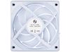 Fotografija izdelka Ventilator za ohišje Lian Li UNI FAN CL Wireless 120 ARGB PWM 120mm, 3 Pack + kontroler, bel