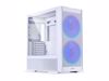 Fotografija izdelka Računalniško ohišje Lian Li LANCOOL 206 Midi-Tower, ATX, ARGB, kaljeno steklo, belo