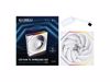 Fotografija izdelka Ventilator za ohišje Lian Li UNI FAN TL Wireless 120 ARGB PWM 120mm, bel