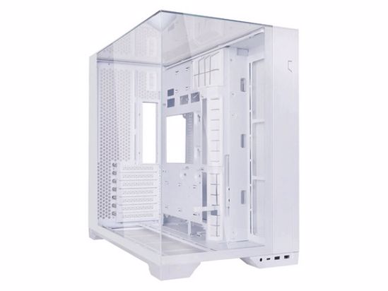 Fotografija izdelka Računalniško ohišje Lian Li O11 Vision Compact, ATX, Midi-Tower, kaljeno steklo, belo