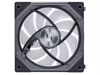 Fotografija izdelka Ventilator za ohišje Lian Li UNI FAN SL-INF 120 Reverse Blade, ARGB, PWM, 120mm, črn