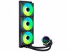 Fotografija izdelka Komplet za tekočinsko hlajenje AIO Liquid Cooler Lian Li GALAHAD II Trinity 360 SL-INF, ARGB, črn