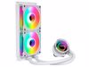 Fotografija izdelka Komplet za tekočinsko hlajenje AIO Liquid Cooler Lian Li GALAHAD II Trinity 240 SL-INF, ARGB, bel
