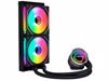 Fotografija izdelka Komplet za tekočinsko hlajenje AIO Liquid Cooler Lian Li GALAHAD II Trinity 240 SL-INF, ARGB, črn