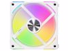 Fotografija izdelka Ventilator za ohišje Lian Li UNI FAN AL120 V2 RGB PWM 120mm, bel
