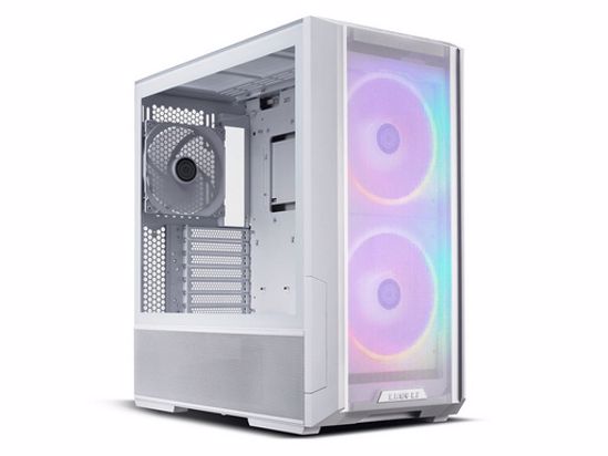 Fotografija izdelka Računalniško ohišje ATX Lian Li LANCOOL 216, Midi-Tower, ARGB, kaljeno steklo, belo