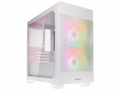 Fotografija izdelka Računalniško ohišje Lian Li LANCOOL 205M Mesh, Micro-ATX, kaljeno steklo, belo