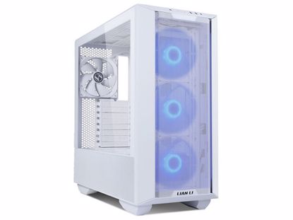 Fotografija izdelka Računalniško ohišje ATX Lian Li LANCOOL III Mesh RGB Midi-Tower, kaljeno steklo, belo