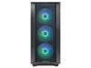 Fotografija izdelka Računalniško ohišje ATX Lian Li LANCOOL III Mesh RGB Midi-Tower, kaljeno steklo, črno