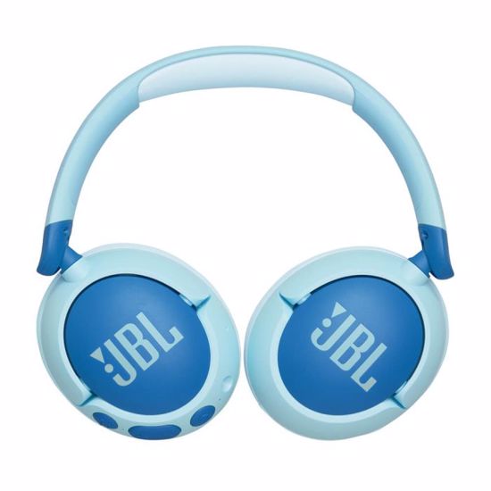 Fotografija izdelka JBL JR470NC Bluetooth otroške naglavne brezžične slušalke, modre