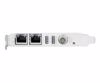 Fotografija izdelka Grafična kartica Quadro Sync Board II, PCIe, 2x RJ45 1x BNC, PNY