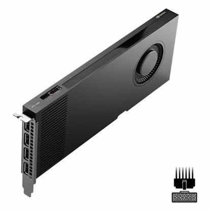 Fotografija izdelka PNY NVIDIA RTX 4000 Ada 20GB GDDR6 (VCNRTX4000ADA-PB) profesionalna grafična kartica