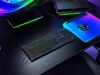 Fotografija izdelka Tipkovnica Razer BlackWidow V4 Low-profile HyperSpeed, Zelena stikala, US SLO g.