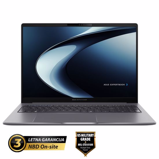 Fotografija izdelka ASUS ExpertBook P3 16" (40,64cm) WUXGA Ryzen AI 7 350 32GB 1TB prenosni računalnik Windows 11 Home (PM3606CKA-WB85D0H)