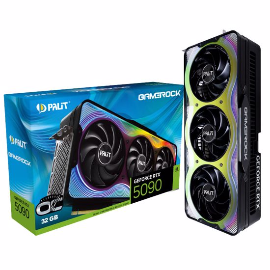 Fotografija izdelka PALIT GeForce RTX 5090 GameRock OC 32GB GDDR7 ARGB grafična kartica