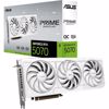 Fotografija izdelka ASUS Prime GeForce RTX 5070 OC 12GB GDDR7 (PRIME-RTX5070-O12G-WHITE) bela grafična kartica