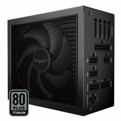 Fotografija izdelka BE QUIET! DARK POWER 14 1000W 80Plus Titanium (BP020EU) modularni ATX napajalnik