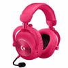 Fotografija izdelka LOGITECH PRO X 2 Lightspeed Wireless Gaming Blue VO!CE mikrofon brezžične/žične roza slušalke