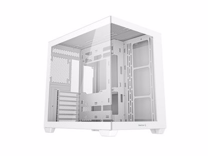 Fotografija izdelka Računalniško ohišje DeepCool CG530, ATX, Midi-Tower, kaljeno steklo, belo