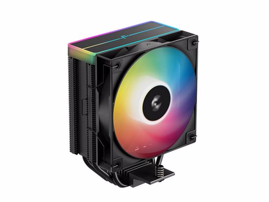 Fotografija izdelka Hladilnik za procesor DeepCool AG400 BK ARGB V2, 120mm, črn