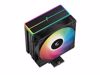 Fotografija izdelka Hladilnik za procesor DeepCool AG400 BK ARGB V2, 120mm, črn