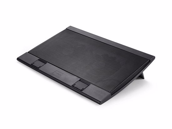 Fotografija izdelka Hladilno stojalo za prenosnik do 17.3" DeepCool WIND PAL FS, 2x tih ventilator