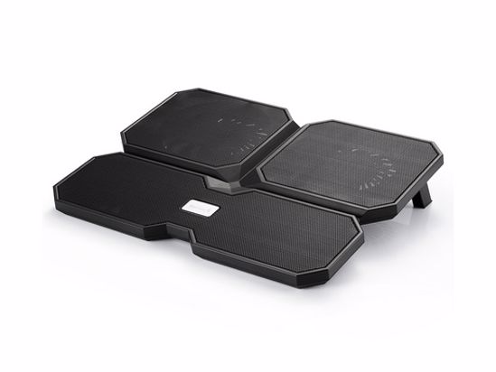 Fotografija izdelka Hladilno stojalo za prenosnik do 17.3'' DeepCool Multi Core X6, 4x tih ventilator