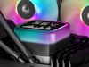 Fotografija izdelka Komplet za tekočinsko hlajenje AIO Liquid Cooler DeepCool LP360, 360mm, Matrix, ARGB, črn