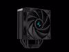 Fotografija izdelka Hladilnik za procesor DeepCool AK400 Zero Dark, 120mm, 220W TDP, črn