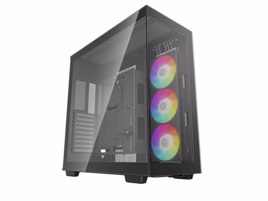 Fotografija izdelka Računalniško ohišje DeepCool CH780 Full Tower, E-ATX, ARGB, kaljeno steklo, črno