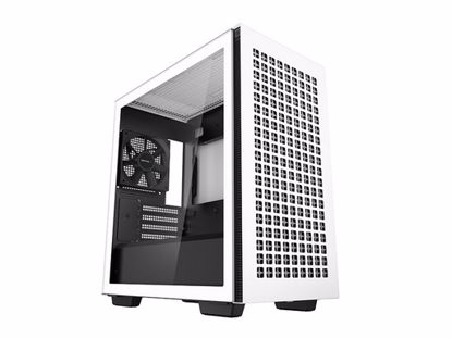 Fotografija izdelka Računalniško ohišje DeepCool CH370 WH, Micro-ATX, kaljeno steklo, belo