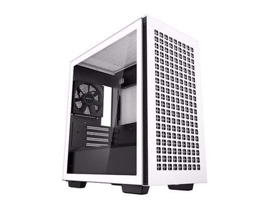 Fotografija izdelka Računalniško ohišje DeepCool CH370 WH, Micro-ATX, kaljeno steklo, belo