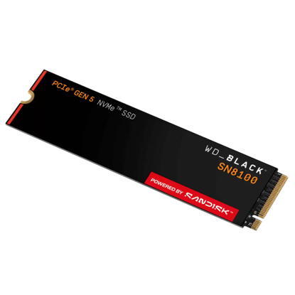 Fotografija izdelka WD 8TB Black SN8100 M.2 2280 PCI-e 5.0 NVMe 2.0 SSD disk