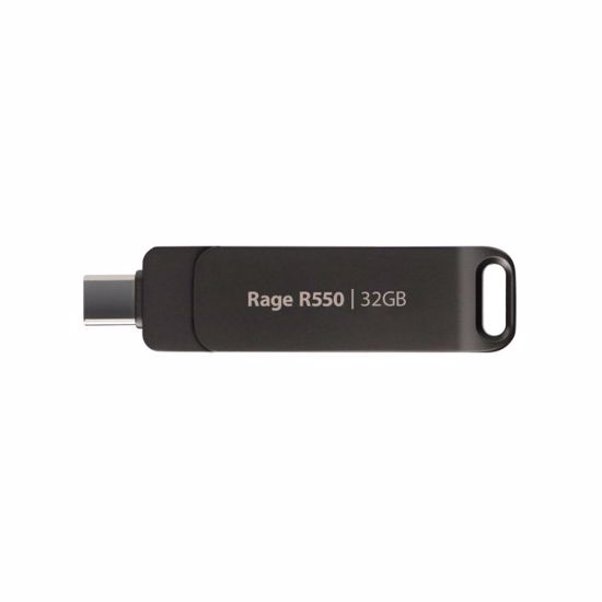 Fotografija izdelka Patriot 32GB 100MB/s Rage R550 USB 3.2 + USB-C spominski ključek