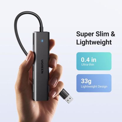 Fotografija izdelka Ugreen USB 3.0 Hub s 4x USB-A priključki 