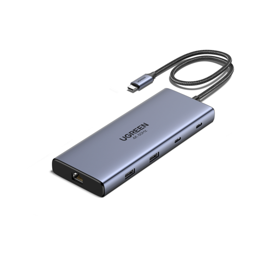 Fotografija izdelka Ugreen 10v1 USB-C priklopna postaja s 100W PD vhodom