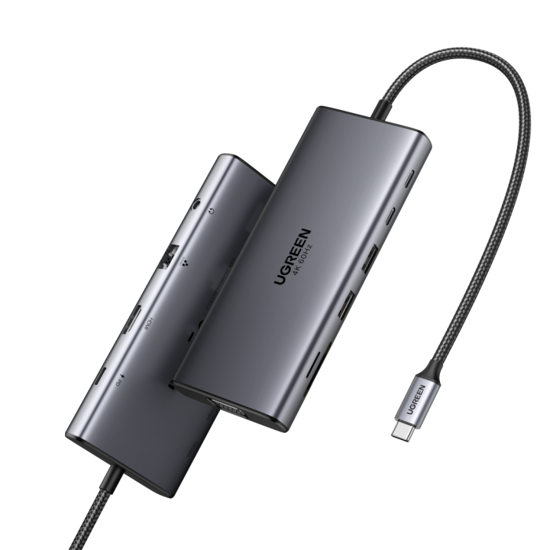 Fotografija izdelka Ugreen 11v1 USB-C priklopna postaja s 100W PD vhodom