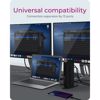 Fotografija izdelka IcyBox IB-DK2252AC 12-in-1 USB-C/A priklopna postaja z DisplayLink