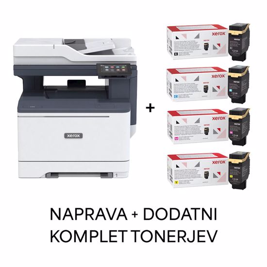 Fotografija izdelka Večfunkcijska barvna laserska naprava XEROX C325DNI + komplet tonerjev