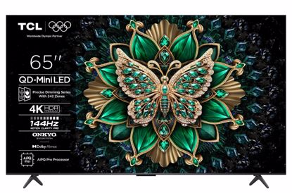 Fotografija izdelka TCL 4K QD-Mini LED TV 65C61K, Google TV, 144Hz, Onkyo zvok z Dolby Atmos