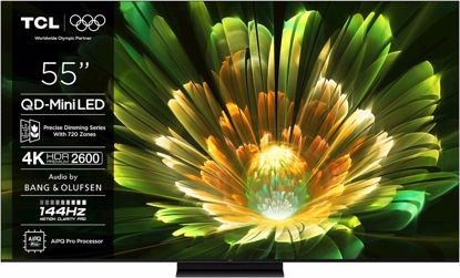 Fotografija izdelka TCL 4K QD-Mini LED HDR PREMIUM 55C79K, Google TV, 144Hz, Ozvočeno z Bang & Olufsen