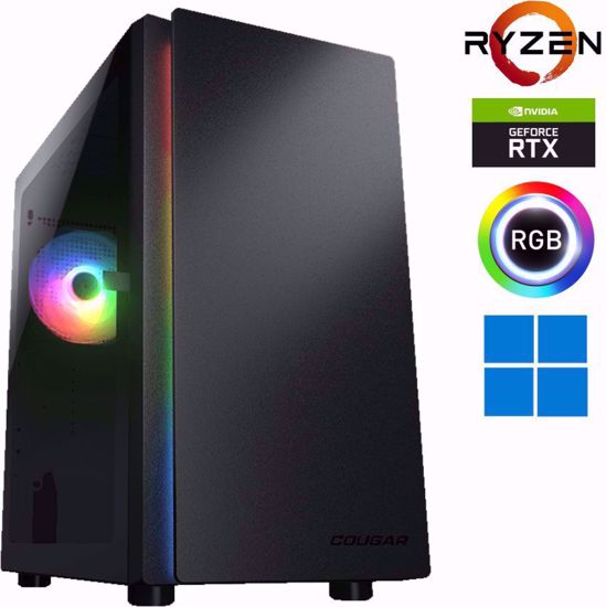 Fotografija izdelka @Gamer Ryzen 5 5500 / 16GB DDR4 / SSD 1TB NVMe / RTX 5050-8GB / Windows 11 / Gaming namizni